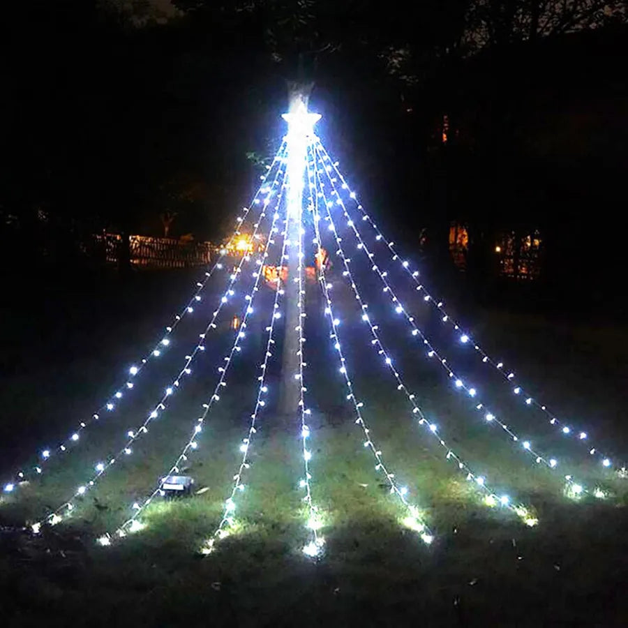LumiCascade LED-Lichterkette – Für den Außenbereich