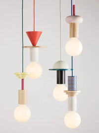 Halden LED-Deckenleuchte – Holz