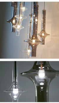 Aureline LED-Pendelleuchte – Glas