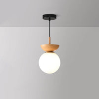 Holz-LED-Deckenleuchte – Holz
