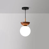 Holz-LED-Deckenleuchte – Holz