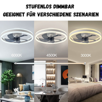 AeroLume Deckenventilator mit Licht – Ausgewähltes Lichtdesign