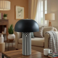 LED-Tischleuchte – Japandi-Stil