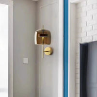Veralis LED-Wandleuchte – Glas