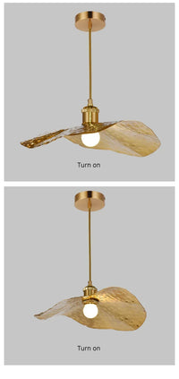 Gold Pendelleuchte – Retro-Design