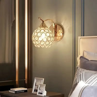 Kristall-LED-Wandleuchte – Kristall