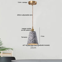 Terrazzo LED-Pendelleuchte – Ausgewähltes Lichtdesign