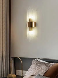 LED-Wandleuchte – Kristall