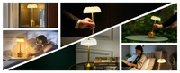 LumiVintage LED-Tischleuchte – Vintage-Stil