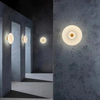 AuraGlas Wandleuchte – Nordisches Design