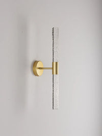 LumiGlas LED-Wandleuchte – Kristall