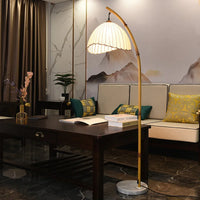ZenGlow LED-Stehleuchte – Wabi-Sabi-Design