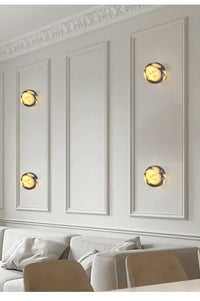 LED-Wandleuchte – Marmor