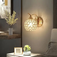 Kristall-LED-Wandleuchte – Kristall