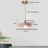 Terrazzo LED-Pendelleuchte – Ausgewähltes Lichtdesign