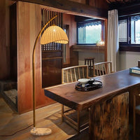 ZenGlow LED-Stehleuchte – Wabi-Sabi-Design