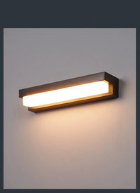 LED-Wandleuchte – Solarbetrieb
