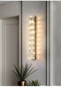 LED-Wandleuchte – Kristall