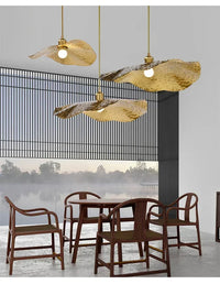 Gold Pendelleuchte – Retro-Design