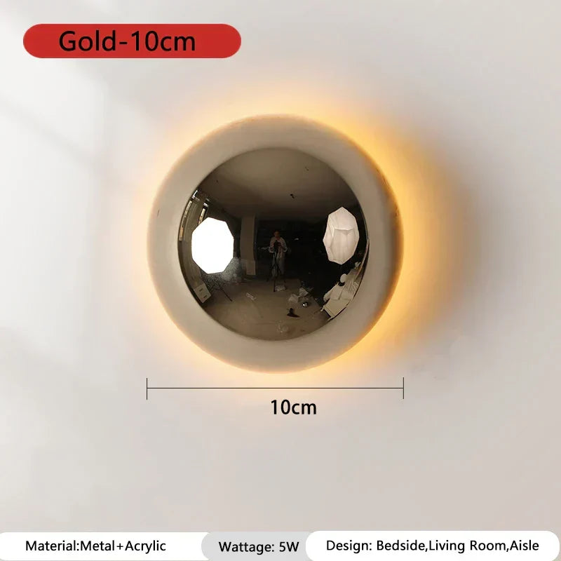 Orvello LED-Wandleuchte – Bauhaus-Stil