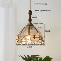 Glas-LED-Pendelleuchte – Glas