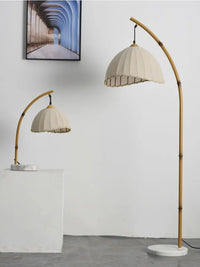 ZenGlow LED-Stehleuchte – Wabi-Sabi-Design