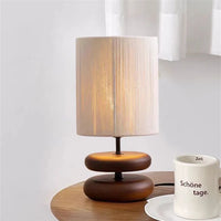 Holz-LED-Tischleuchte – Holz