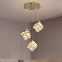 Aurelium LED-Pendelleuchte – Kristall