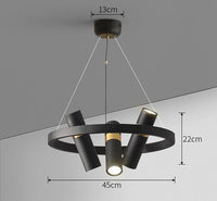 LED-Pendelleuchte – Kupfer