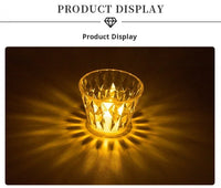 LED-Tischleuchte – Kristall