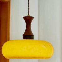 AmberGlow LED-Pendelleuchte – Vintage-Stil