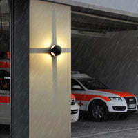 Orbix LED-Wandleuchte – Aluminium