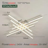 LED-Deckenleuchte – Nordisches Design
