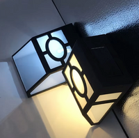 LED-Wandleuchte – Solarbetrieb