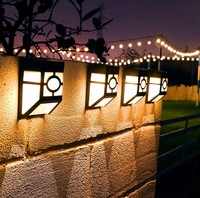 LED-Wandleuchte – Solarbetrieb