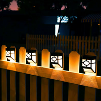 LED-Wandleuchte – Solarbetrieb