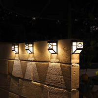LED-Wandleuchte – Solarbetrieb