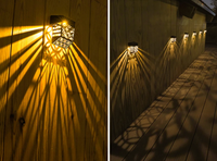Starlight LED-Wandleuchte – Für den Außenbereich