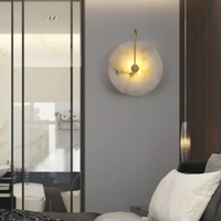 Luna LED-Wandleuchte – Alabaster