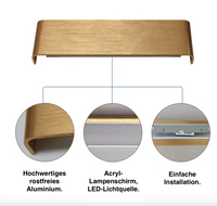 Lumea LED-Wandleuchte – Licht nach oben und unten