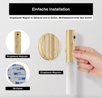 LumiSense LED-Wandleuchte – Bewegungssensor
