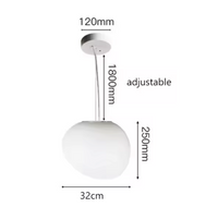Frosted Pendelleuchte – Glas
