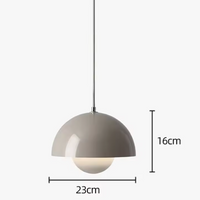 Blumen-Pendelleuchte – Skandinavisches Design