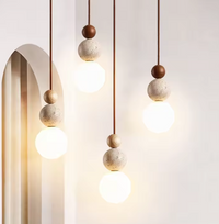 Travertine Pendelleuchte – Ausgewähltes Lichtdesign