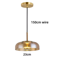 Solara LED-Pendelleuchte – Glas