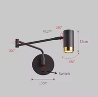 FlexArm LED-Wandleuchte – Verstellbar