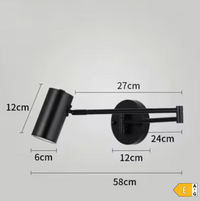 FlexArm LED-Wandleuchte – Verstellbar