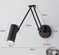 FlexArm LED-Wandleuchte – Verstellbar