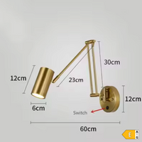 FlexArm LED-Wandleuchte – Verstellbar