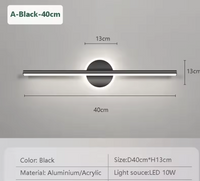 Leigh LED-Wandleuchte – Minimalistisches Design